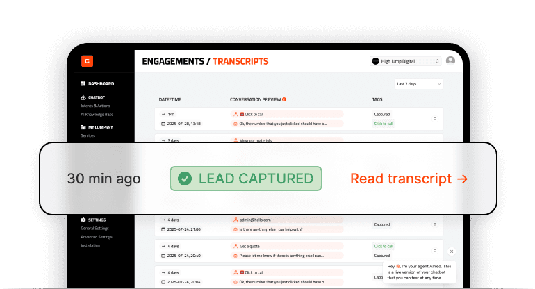 MonitorTranscript Mobile